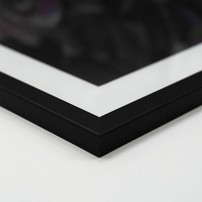 Cornice nera opaca (35cmx35cm)